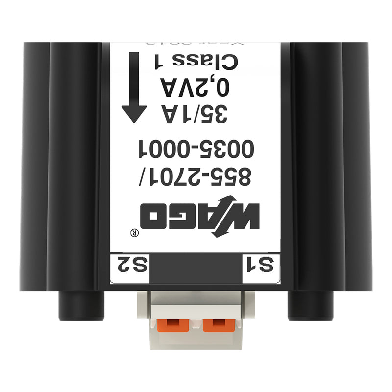 WAGO - Stromwandler Aufsteck-Stromwandler 855-2701/035-001 35A/1A