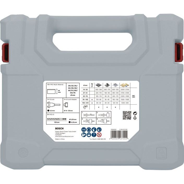 Bosch - Lochsäge PRO Multi Material 2608901548VE(15) Lochsäge Q-Lock