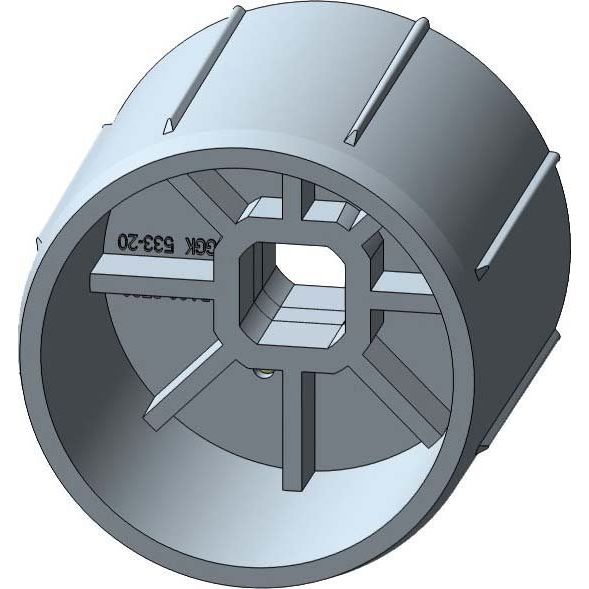DELTA DORE - Zubehör/Ersatzteile für Tor-/Rollladenantriebe Adapter-Set Medium AM45-D50 f. 50 Rundw