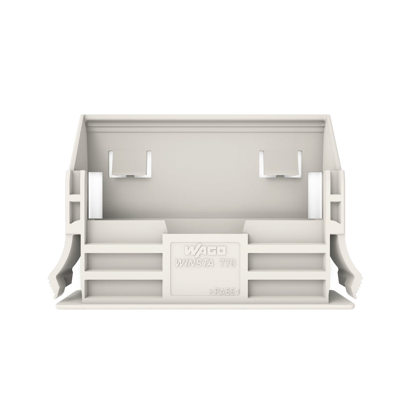 WAGO - Zubehör/Ersatzteile für steckbare Gebäudeinstallation Snap-In-Rahmen 770-340 5-pol.,1,0 3,0mm,ws − 100 Stück