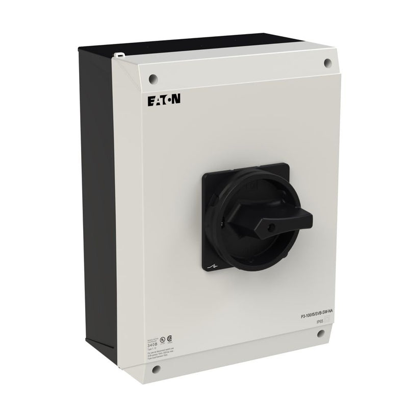 Eaton - Lasttrennschalter Hauptschalter 3polig 100A P3-100/I5/SVB-SW-NA Aufbau Halt-F