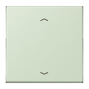 Jung - Abdeckung/Bedienelement für Installationsschalterprogramme Wippe mit Pfeilsymbolen LC 101P 218 vert anglais pale