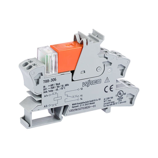 WAGO - Schaltrelais Relaismodul 788-306 DC 60 V,1W,grau