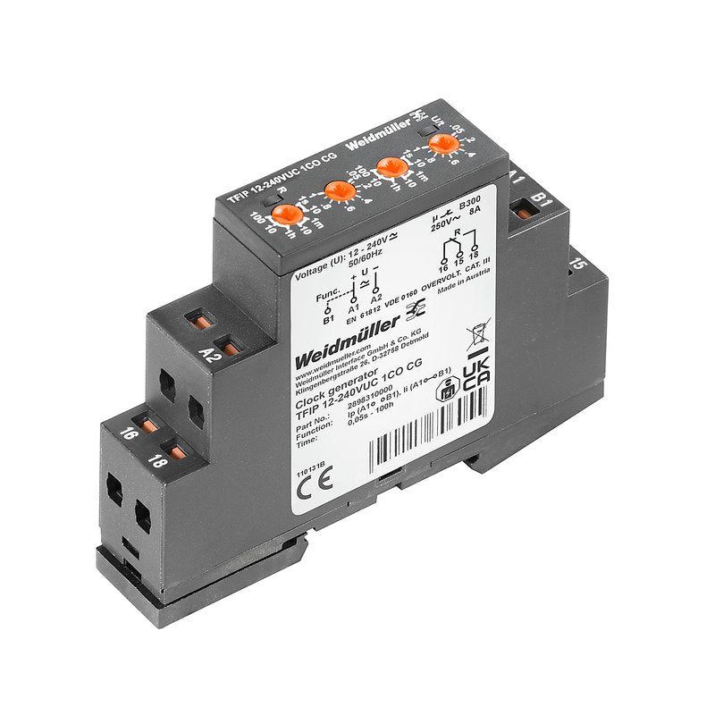 Weidmüller - Zeitrelais Zeitrelais 12-240V TFIP 12-2#2898310000 1 Wechsler