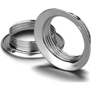 Houben - Lampenfassung Schraubring E27 100217 Met,vz,14mm