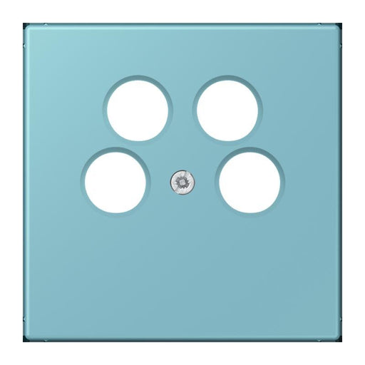 Jung - Einsatz/Abdeckung für Kommunikationstechnik Abdeckung für SAT-TV LC 990-4 SAT2 213
