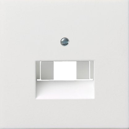 Gira - Einsatz/Abdeckung für Kommunikationstechnik Zentralplatte UAE/IAE 0270112 rws/gl