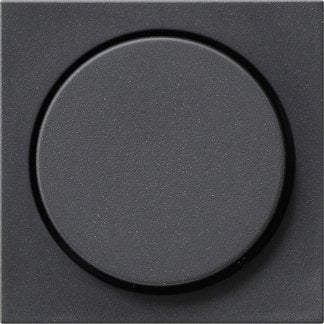 Gira - Abdeckung/Bedienelement für Installationsschalterprogramme Dimmer-Abdeckung anth 065028 System55