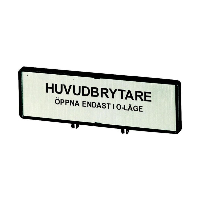 Eaton - Zubehör/Ersatzteile für Niederspannungs-Schalttechnik Träger mit Schild ZFS75-P3 T5 T5B P3 88x27mm