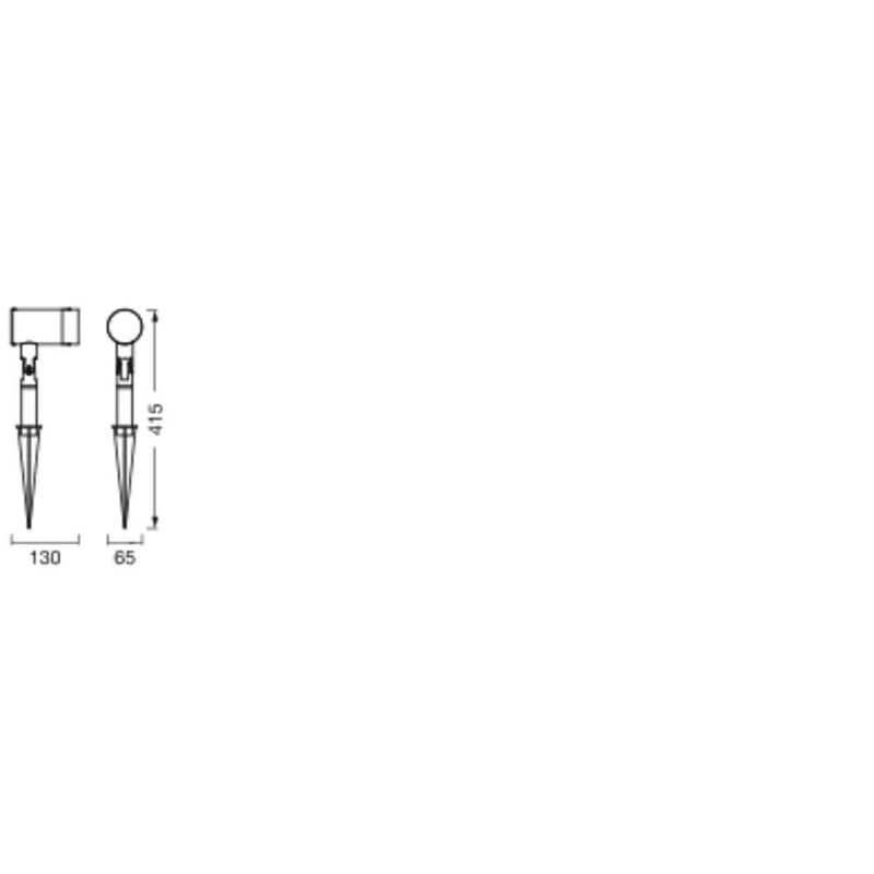 Ledvance - Downlight/Strahler/Flutlicht Erdspießstrahler GU10 ENDUR #4058075763548