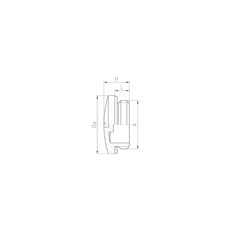 Jacob - Verschlussschraube PA-Verschlussschrauben 10.1215 PAV M12x1 − 100 Stück