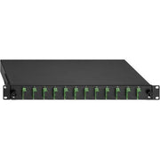 Rutenbeck - Patchpanel LWL BasicLine Spleissbox 2280307240 24xSC-D OM5 grün