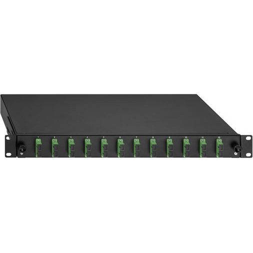 Rutenbeck - Patchpanel LWL BasicLine Spleissbox 2280307240 24xSC-D OM5 grün