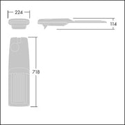 Thorn - Straßen- und Platzleuchte LED-Straßenleuchte IP 60L50- #92904758 4000K