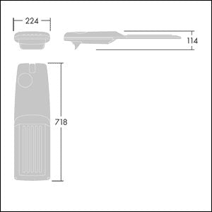 Thorn - Straßen- und Platzleuchte LED-Straßenleuchte IP 60L50- #92904758 4000K