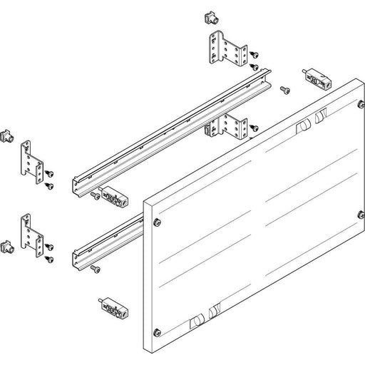 ABN - Verteilerfeld für Installationsverteiler ESPRO-Modul MF2226 flach BxH:500x300mm