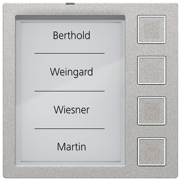TCS Tür Control - Funktionsmodul für Türkommunikation Klingeltastenmodul AMI10914-0010 4-Tasten EN