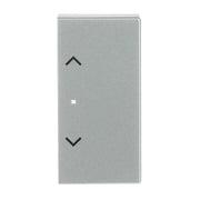 Busch-Jaeger - Bussystem-Tastwippe Wippe 2-f L/R Sym.Jalousie 6232-20-83 alusilber