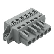 WAGO - Kabelsteckverbinder für Leiterplattensteckverbinder 1-Leiter-Federleiste 231-106/031-000 CAGECLAMP,2,5 mm²,gr − 50 Stück