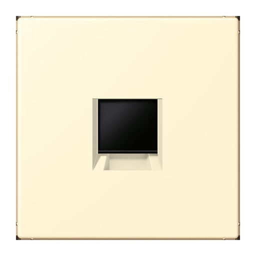 Jung - Einsatz/Abdeckung für Kommunikationstechnik Abdeckung (gerastet) LC 1969-1 WE 201 blanc (32001)
