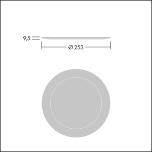 Thorn - Lichttechnisches Zubehör/Ersatzteile für Leuchten Abdeckung IP54 CETUS3 L IP54 COVER