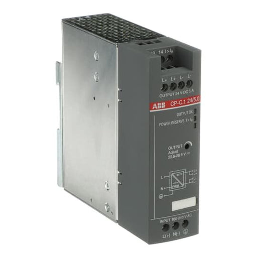ABB Stotz S&J - Gleichstromversorgung Netzteil CP-C.1 24/5.0-C Out:DC 24V/5A
