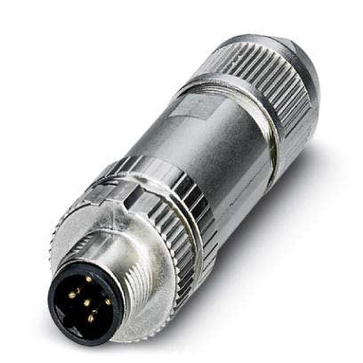 Phoenix Contact - Rundsteckverbinder, feldkonfektionierbar (Industriesteckverbinder) Bussystem-Steckverbinder SACC-M12MSB-#1424678