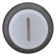 Eaton - Frontelement für Drucktaster Leuchtdrucktaste M22S-DLH-W-X1 hoch,weiss,beschr