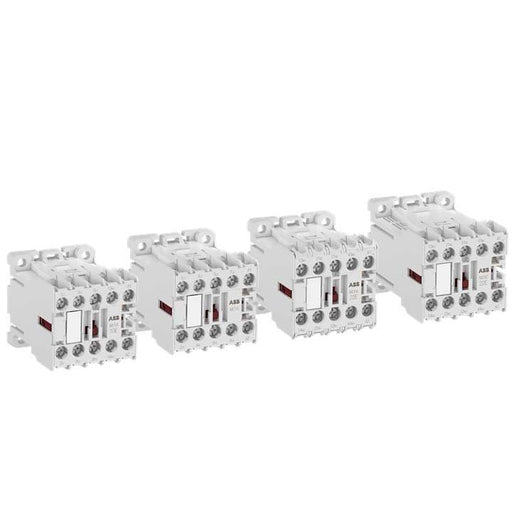 ABB Stotz S&J - Leistungsschütz zum Schalten von Wechselstrom Kleinschütz MC1CB00AIWJD-RAIL chütz 2S+2Ö, 110V DC