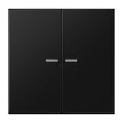 Jung - Bedienelement intelligent Taster 2fach BT LS 17102 SWM JUNG HOME