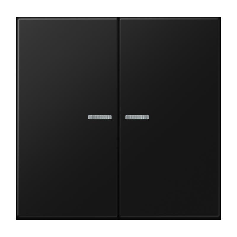 Jung - Bedienelement intelligent Taster 2fach BT LS 17102 SWM JUNG HOME
