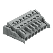 WAGO - Kabelsteckverbinder für Leiterplattensteckverbinder 1-Leiter-Federleiste 231-107/037-000 CAGECLAMP,2,5 mm²,gr − 50 Stück