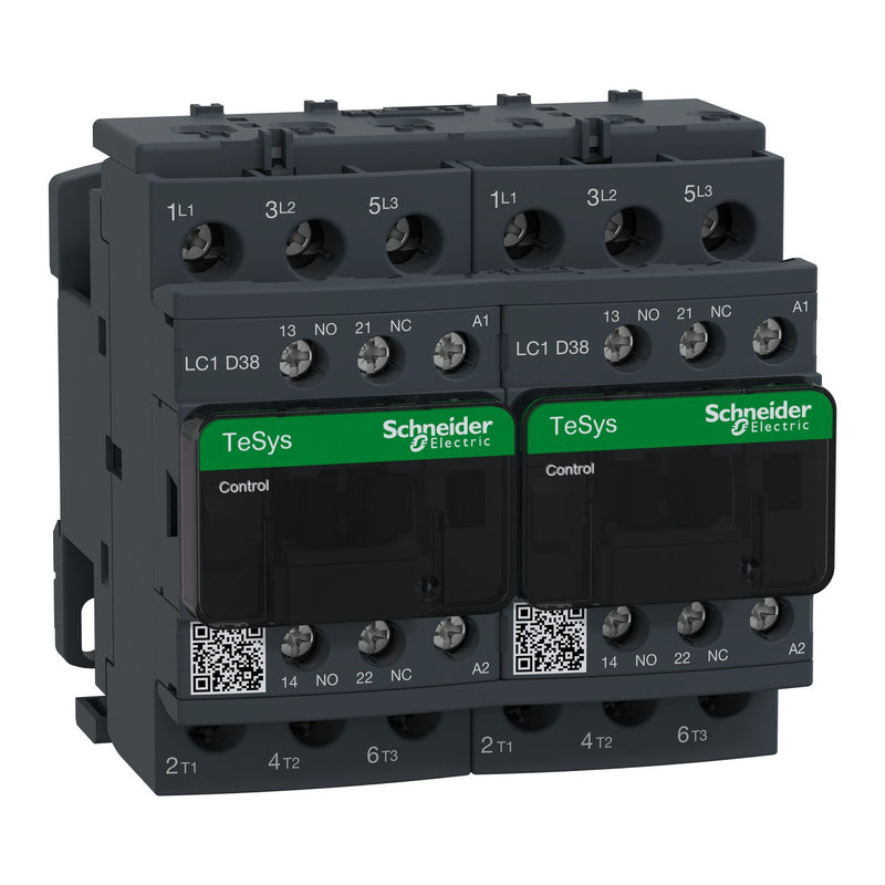Schneider Electric - Schützkombination Wendeschützkombination LC2D38B7 18,5kW/400V/AC3