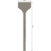 Bosch - Maschinenmeißel PRO SDS max-4C Spatmeißel, 1618601008 80 x 300 mm
