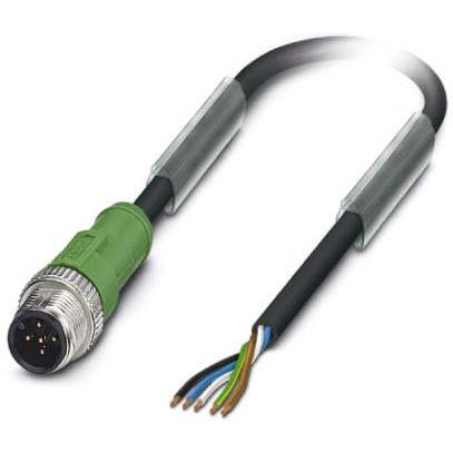 Phoenix Contact - Konfektioniertes Sensor-Aktor-Kabel Sensor-/Aktor-Kabel SAC-5P-M12MS/5,0-PVC