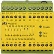 Pilz - Gerät zur Überwachung von sicherheitsgerichteten Stromkreisen Not-Aus-Schaltgerät PNOZ X10 #774706 230-240AC6n/o4nc3LED
