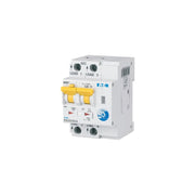 Eaton - Kombination FI-Schalter/Leitungsschutzschalter mit Zusatzeinrichtung Brandschutzschalter AFDD-25/2/C/003-G/A 2p,C,25A,30mA,TypG/A