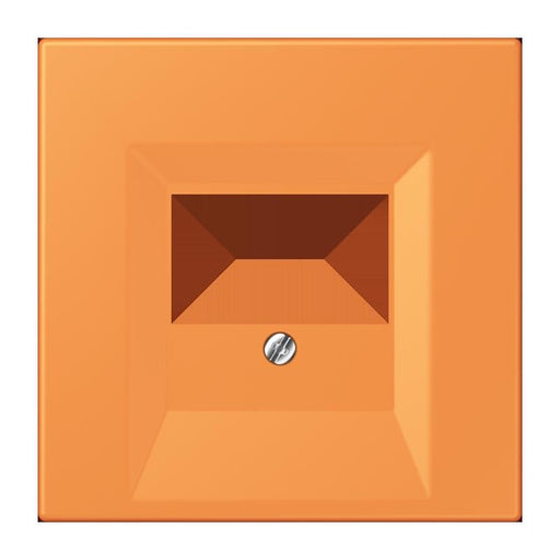 Jung - Einsatz/Abdeckung für Kommunikationstechnik Abdeckung für TAE LC 969 T 225 orange clair (32081)