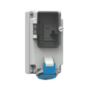 Bals Elektrotech - CEE-Steckdose abschaltbar, abgesichert (IEC 60309) Wandsteckdose abgesichert 15102 16A 4p 230V 9h IP44