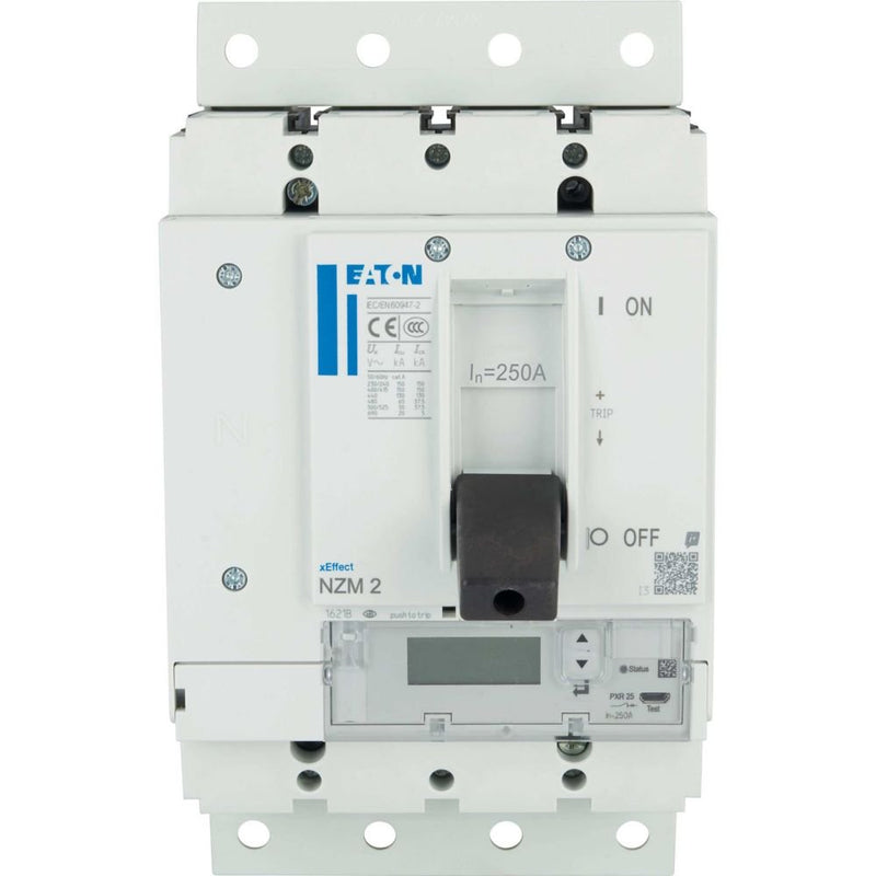 Eaton - Leistungsschalter für Trafo-, Generator- und Anlagenschutz Leistungsschalter NZMH2-4-PX250/VARSVE PXR25 250A, 4p
