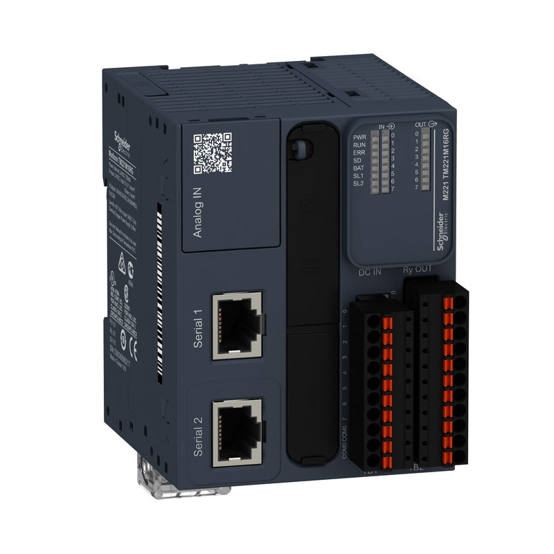 Schneider Electric - SPS-Grundgerät SPS-Steuerung M221M TM221M16RG 2x seriell