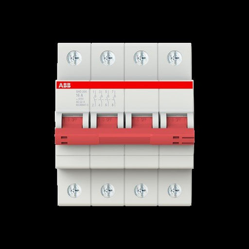 ABB Stotz S&J - Schalter für Reiheneinbau Lasttrennschalter SHD204/16 4-polig, 16A