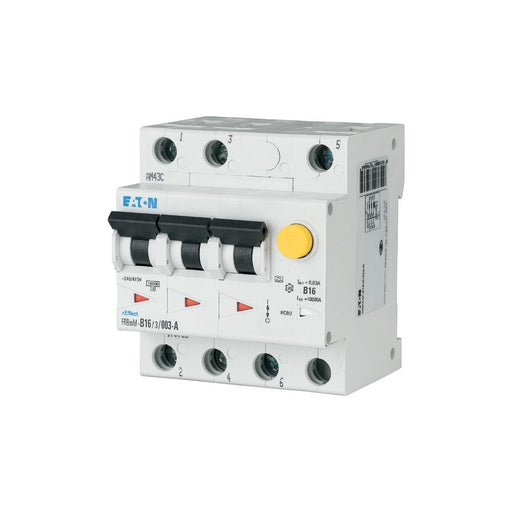 Eaton - Kombination FI-Schalter/Leitungsschutzschalter FI/LS Kombination FRBMM-C16/3/003-A 16A 30mA