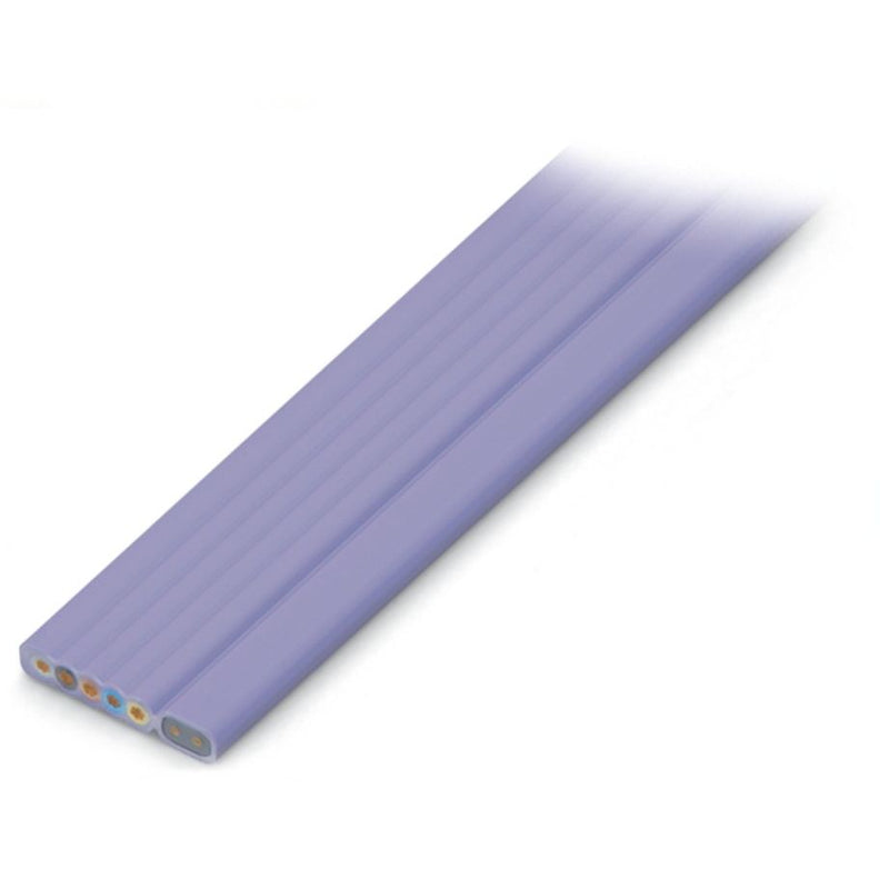 WAGO - Energiekabel < 1 kV, für ortsveränderlichen Einsatz Flachleitung 897-261 Eca,5G2,5mm²2x1,5mm²