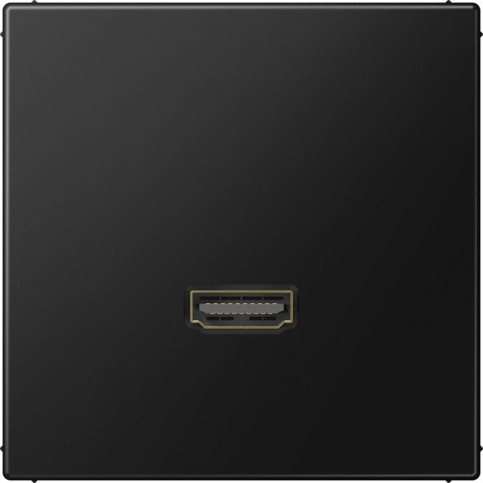 Jung - Multifunktions-Anschlussdose Multimedia-Anschlusssystem MA LS 1112 SWM graphitschwarz matt