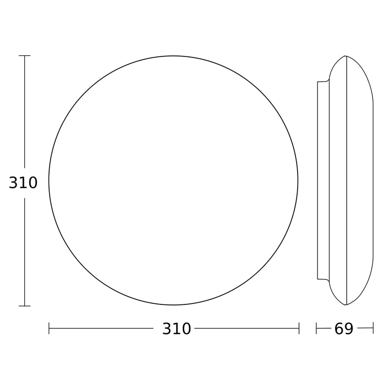 Steinel - Decken-/Wandleuchte Sensor-Außenleuchte DL Vario Quat 068196 PRO S 4000K WS  − 1 Stück