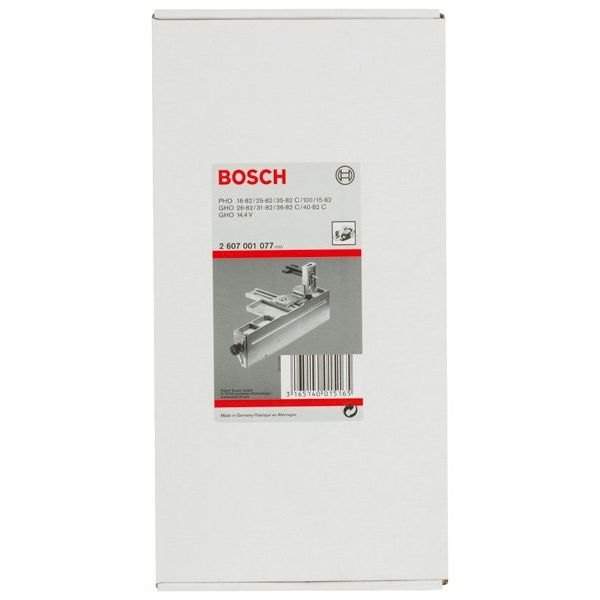 Bosch - Systemzubehör für Hobeln (Akku/elektrisch) Parallel- und 2607001077 Winkelanschlag