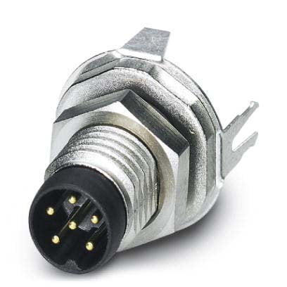 Phoenix Contact - Rundsteckverbinder, feldkonfektionierbar (Industriesteckverbinder) Einbausteckverbinder SACC-DSI-M 8#1456022 − 20 Stück