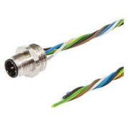 Ipf Electronic - Rundsteckverbinder, Einbau (mit Leitung) Zubehör, Einbaustecker AV98C308 komplett 30V M12