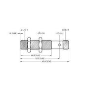 Turck - Induktiver Näherungsschalter Sensor BI4M122APS8X2H1141 induktiv